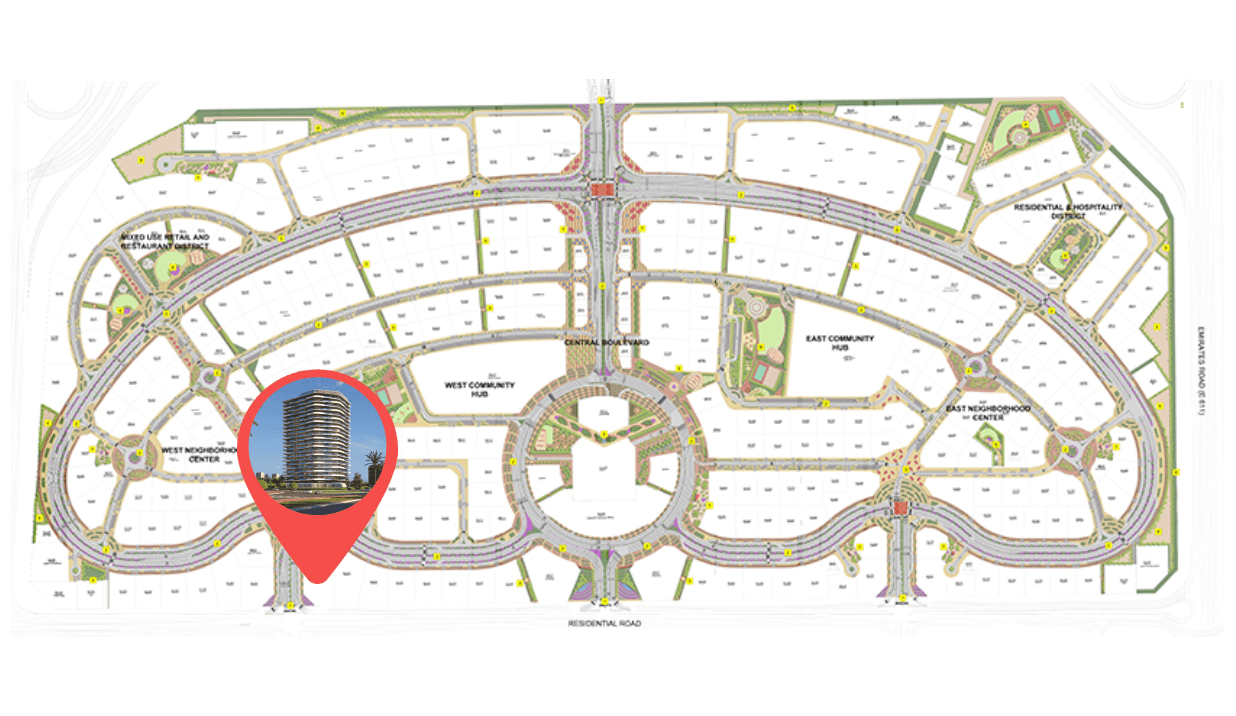 Samana Parkville off-plan development by Samana Developers in Dubailand Residence Complex, photo 6 of 9