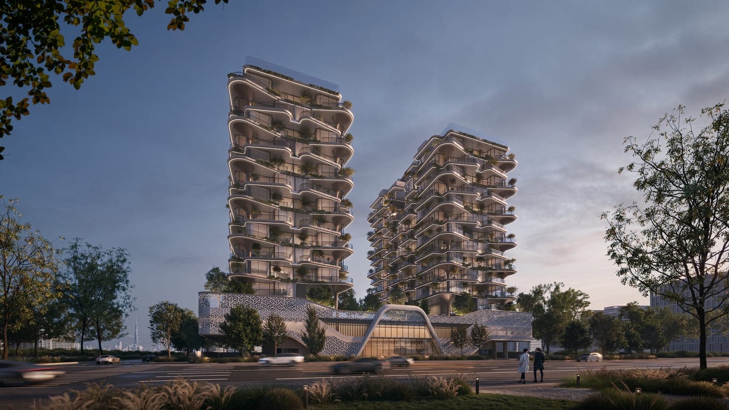 Treppan Serenique Residences off-plan project by Fakhruddin Properties Development in Dubai Islands, Palm Deira, Dubai