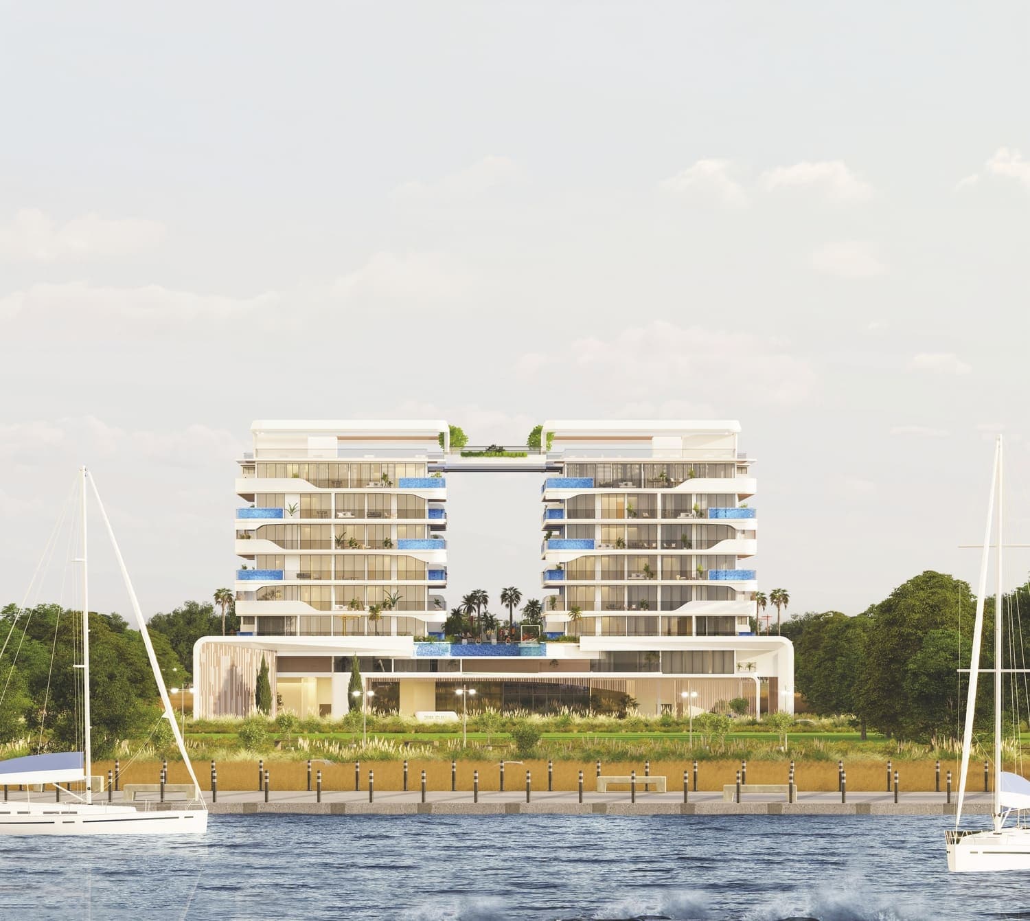 Ocean Pearl 1 and 2 off-plan development by Samana Developers in Dubai Islands, photo 1 of 10