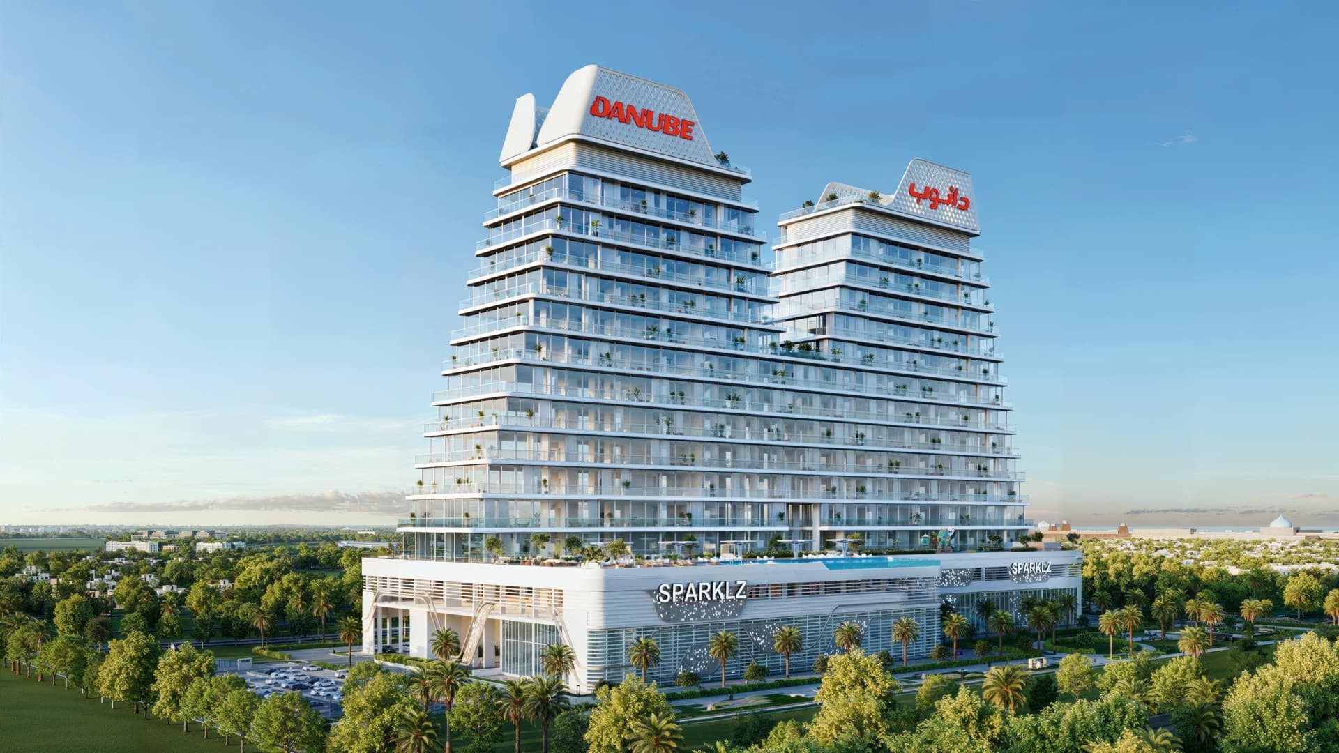 اسپارکلز (Sparklz) off-plan project by Danube Properties in Jebel Ali Village, Dubai