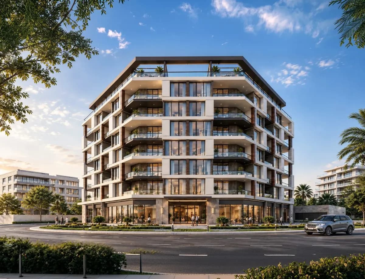 Novara Residence off-plan project by Cavara Development in Arjan, Dubai