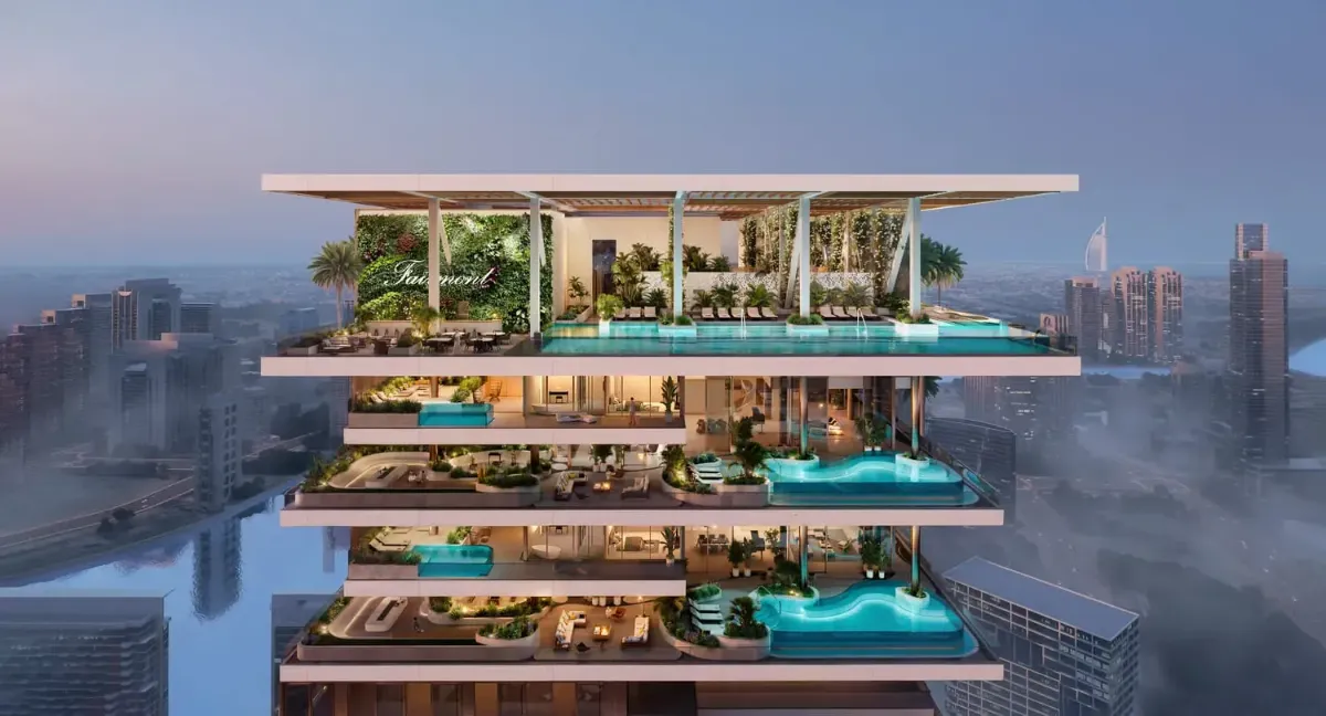 Fairmont Residences Solara Tower off-plan development by SOL Properties in Downtown Dubai, photo 4 of 17