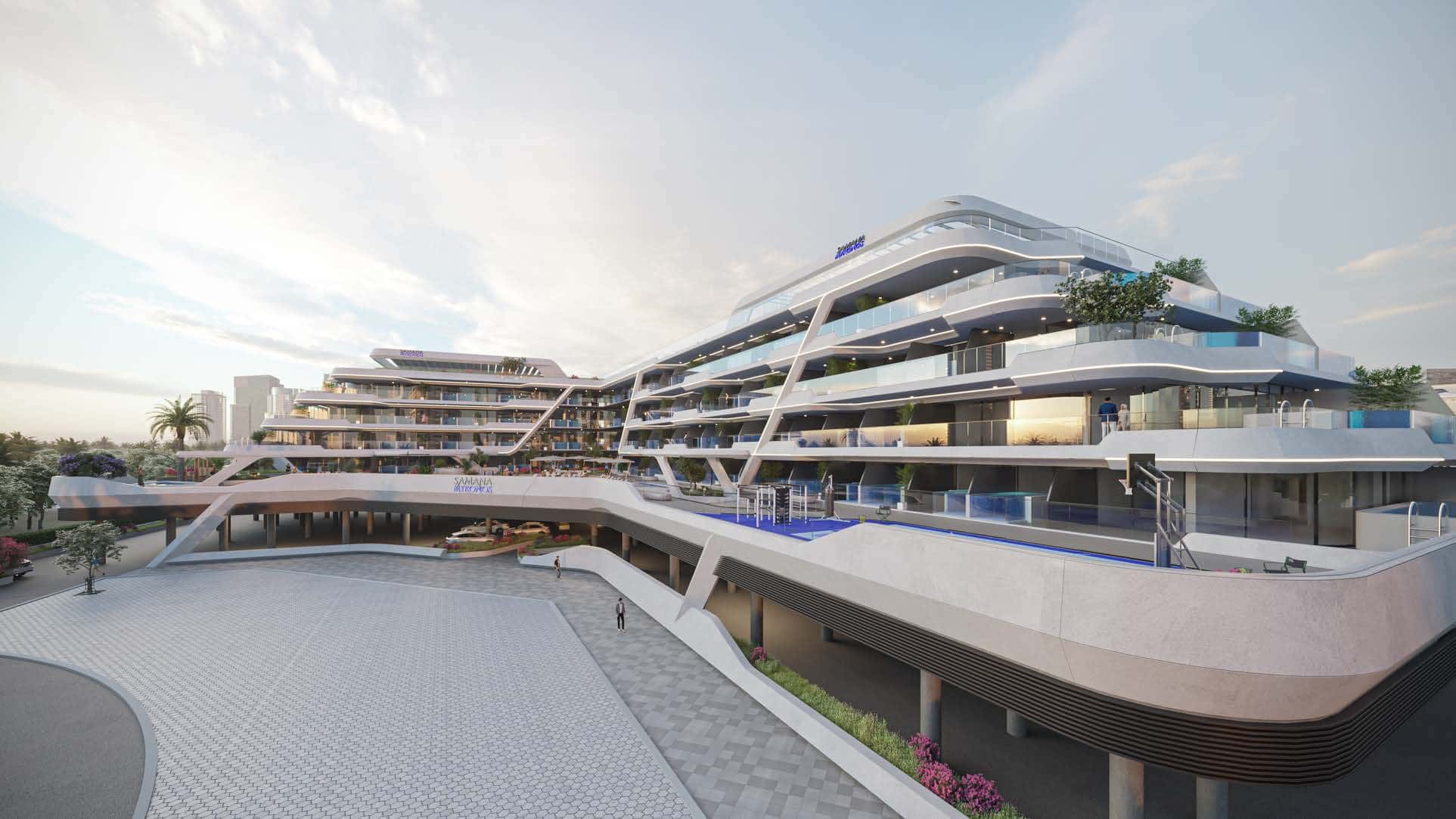 Samana Mykonos off-plan development by Samana Developers in Dubai Studio City, photo 2 of 10