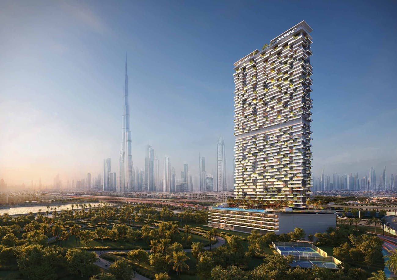 داماک صفا گیت (Damac Safa Gate) off-plan project by DAMAC Properties in Safa Park, Sheikh Zayed Road, Dubai