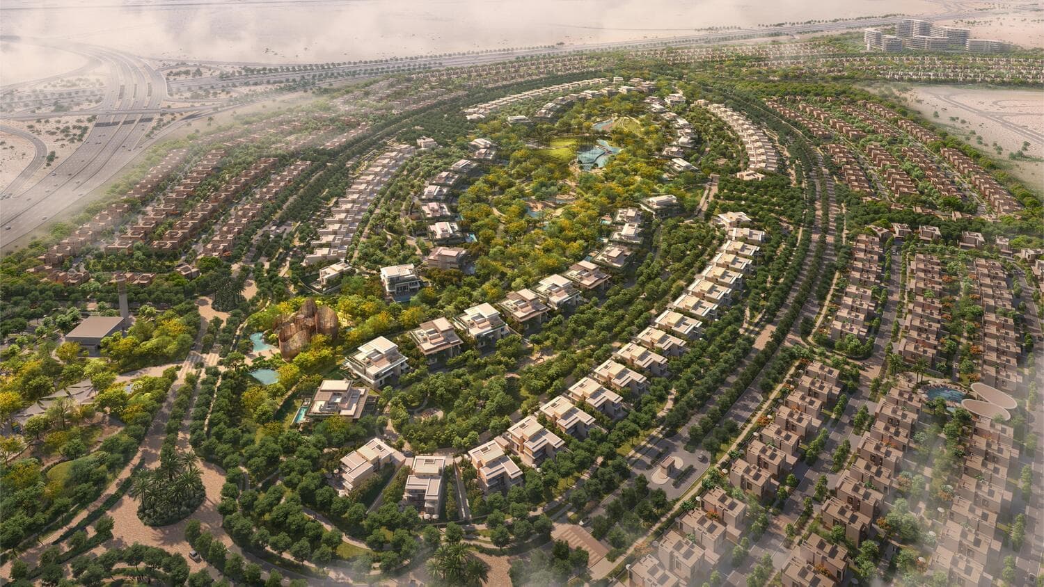 The Wilds off-plan project by Aldar in Wadi Al Safa 3