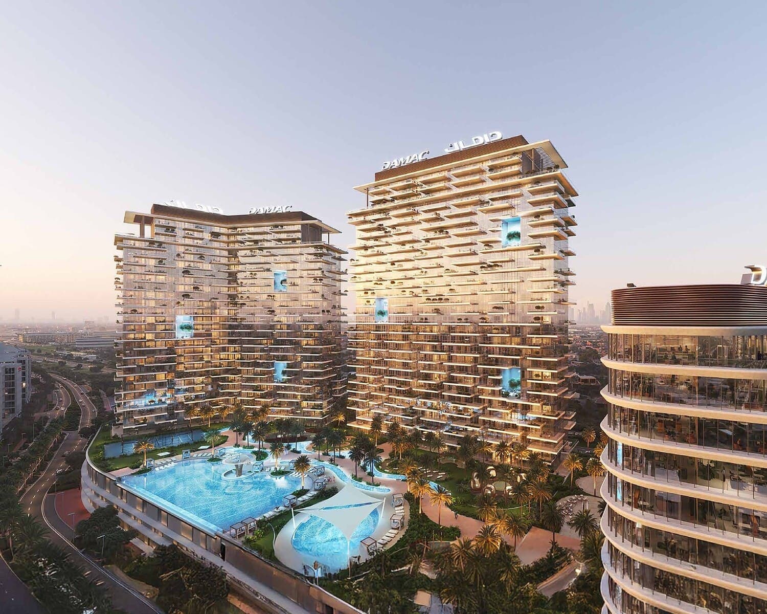 داماک دیستریکت (Damac District) off-plan project by DAMAC Properties in Damac Hills, Al Hebiah 3, Dubai