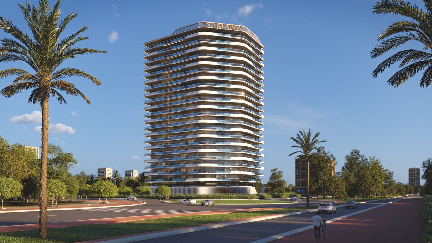 Samana Parkville off-plan development by Samana Developers in Dubailand Residence Complex, photo 2 of 9