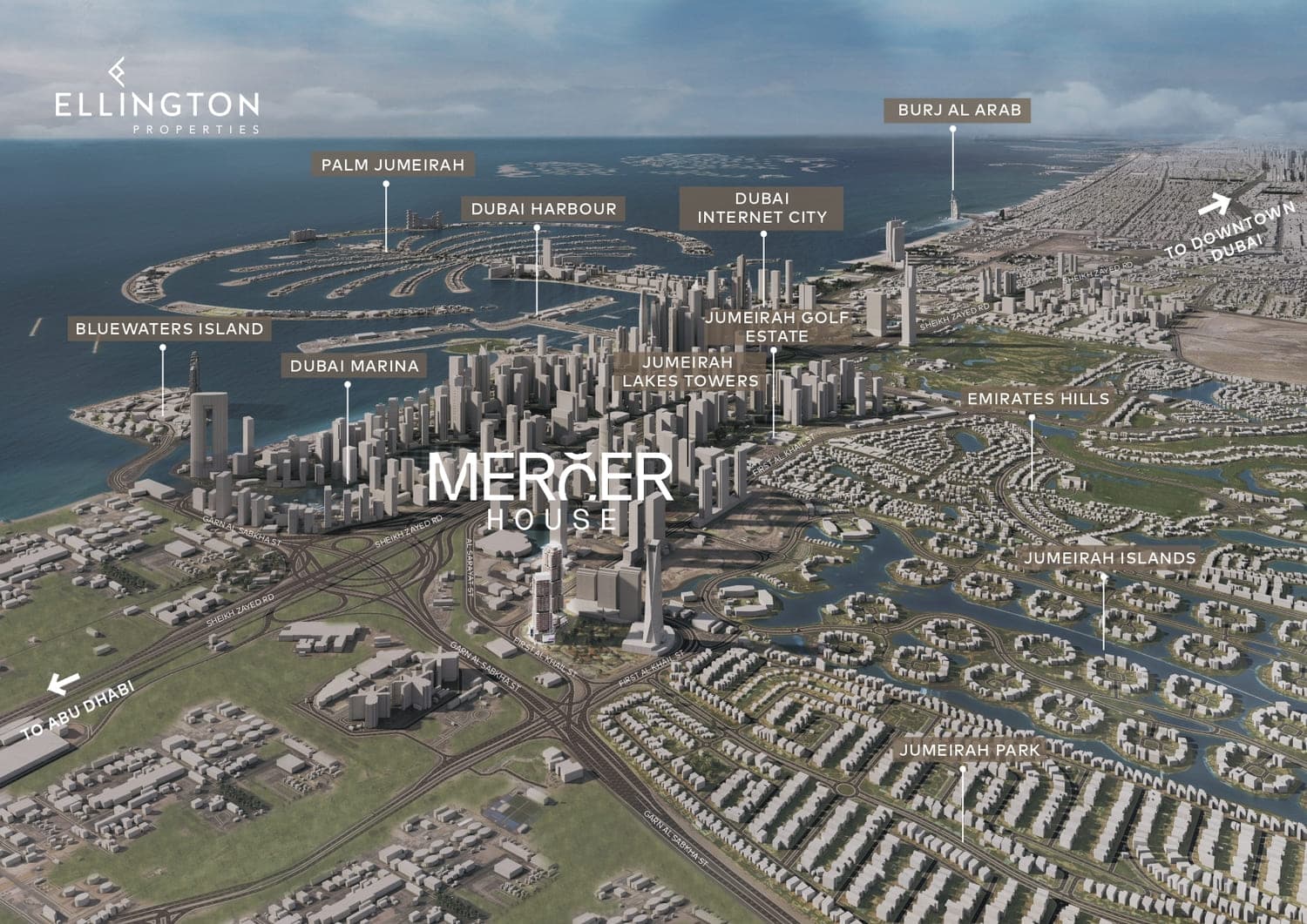 Mercer House off-plan development by Ellington Properties in JLT (Jumeirah Lake Towers), Uptown Dubai, photo 6 of 10