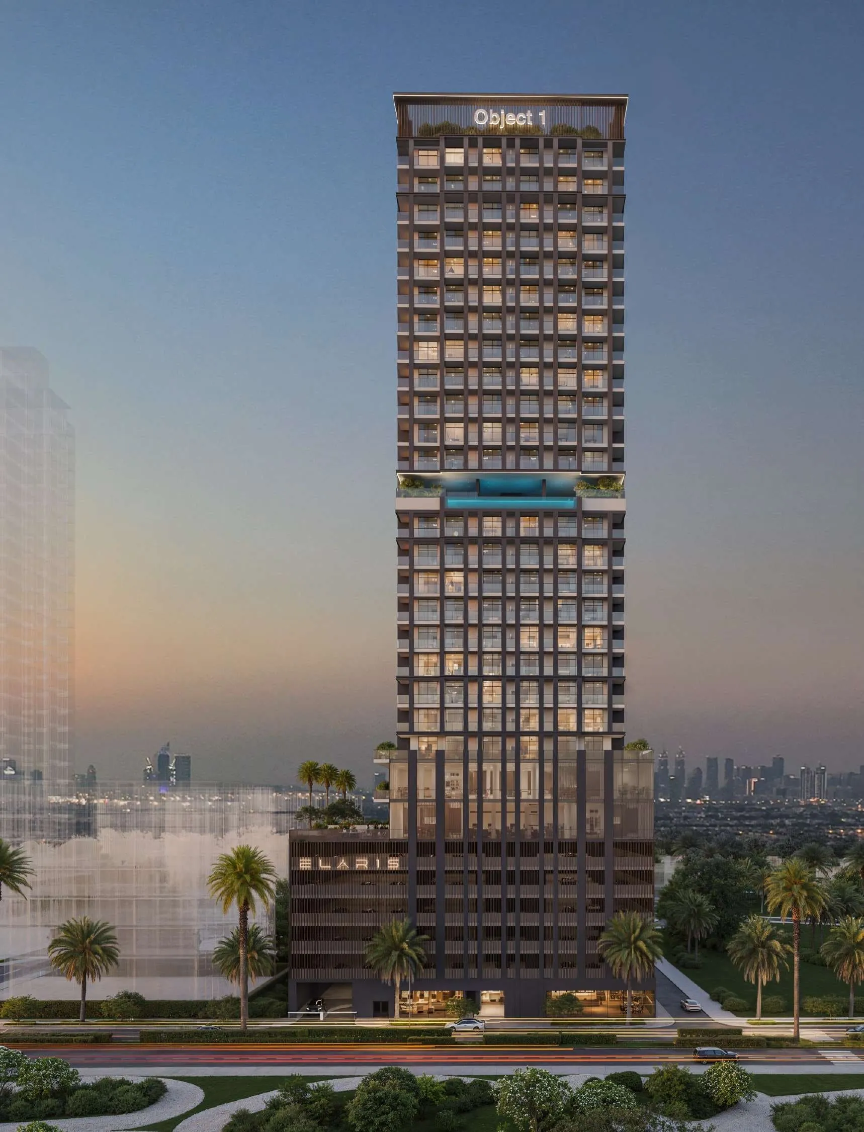 ELAR1S Rise off-plan development by Object 1 in Jumeirah Village Circle, photo 1 of 4