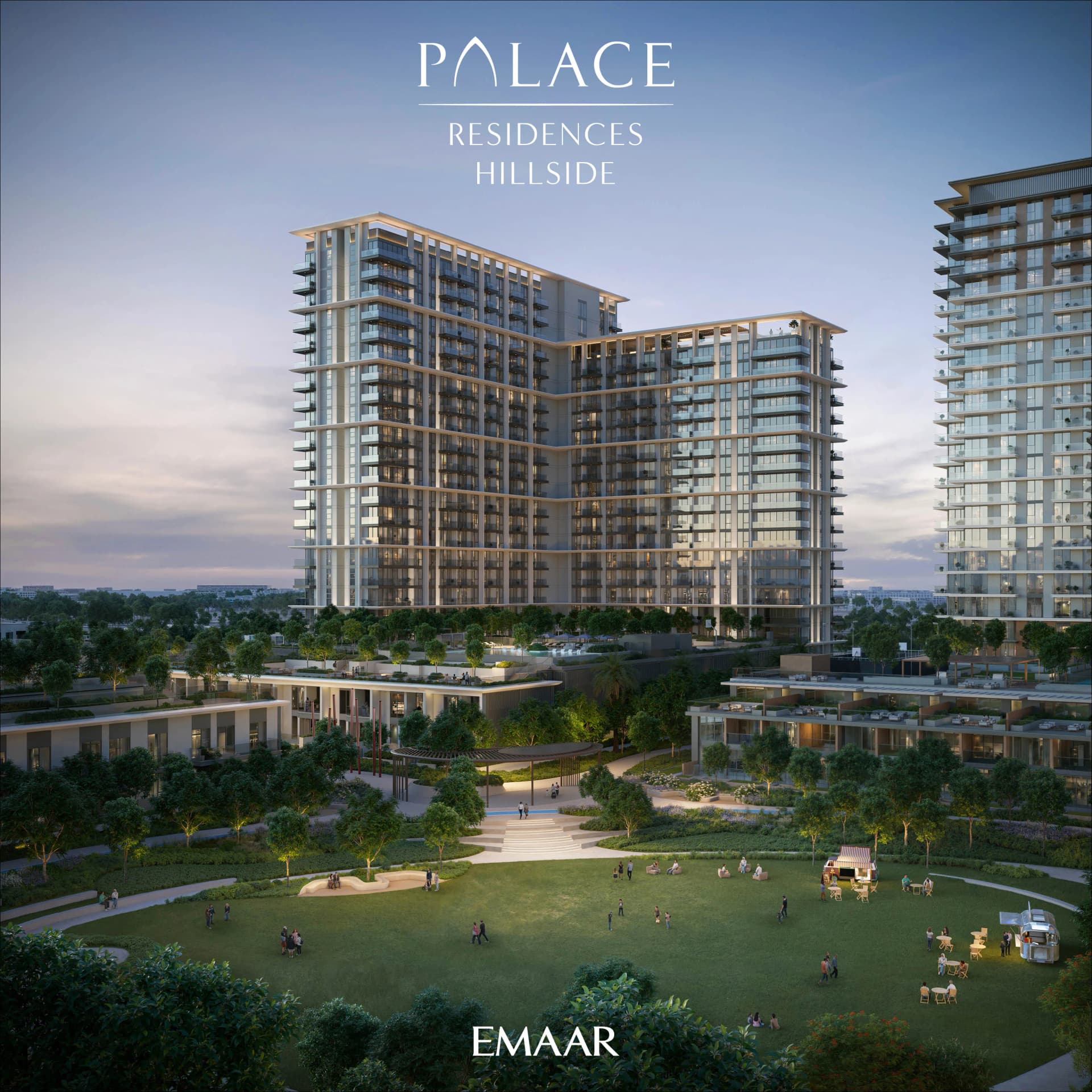 پالاس رزیدنسز هیل‌ساید (Palace Residences Hillside) off-plan project by Emaar in Dubai Hills, Hadaeq Sheikh Mohammed Bin…