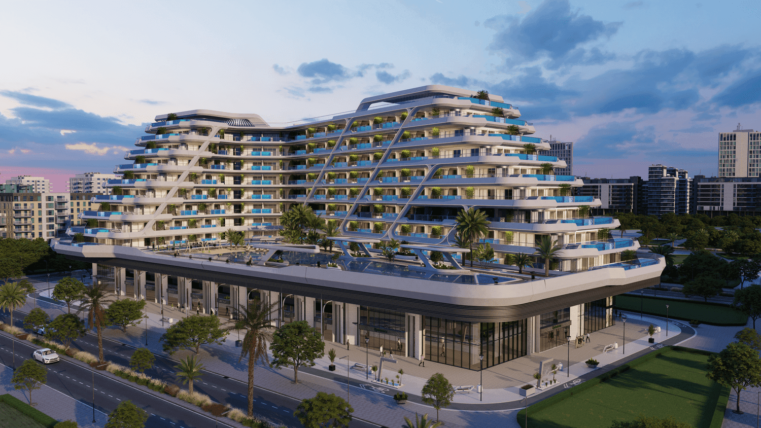 Samana Mykonos Signature off-plan development by Samana Developers in Arjan, photo 1 of 10