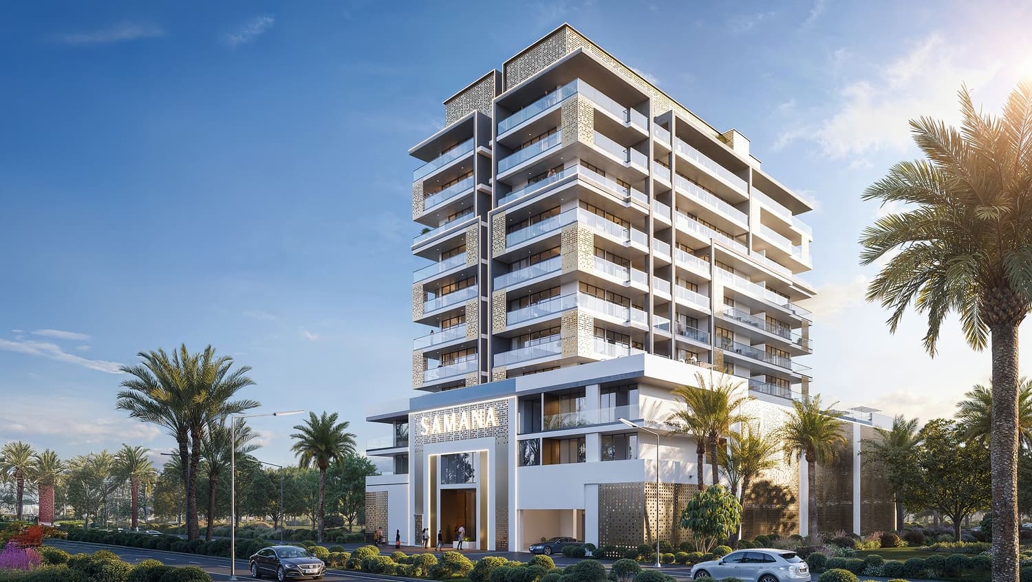 اوشن کرست (Ocean Crest) off-plan project by Samana Developers in Dubai Islands, Palm Deira