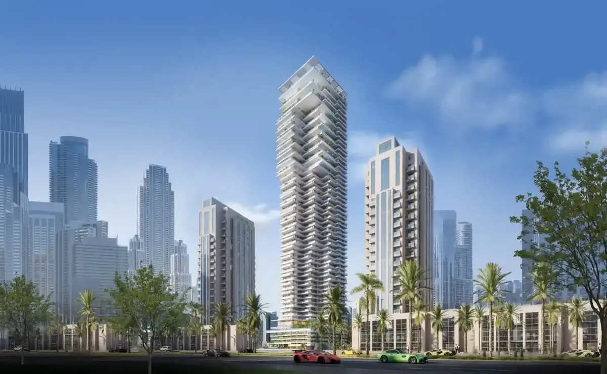 Fairmont Residences Solara Tower off-plan project by SOL Properties in Downtown Dubai