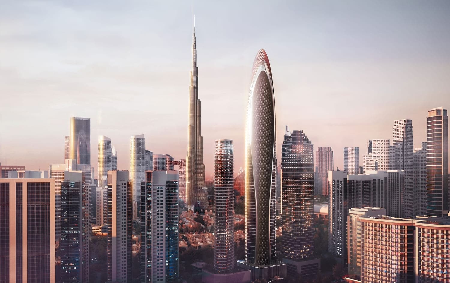 مرسدس بنز پلیس (Mercedes-Benz Places by Binghatti) off-plan project by شرکت بین غاطی in Downtown Dubai, Dubai