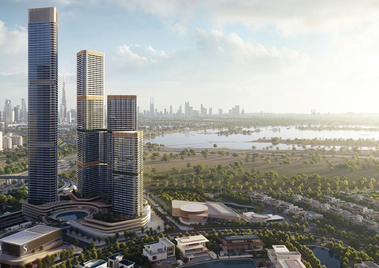 Skyvue Solair off-plan development by Sobha Realty in Sobha Hartland 2, MBR City, Dubai, photo 1 of 10
