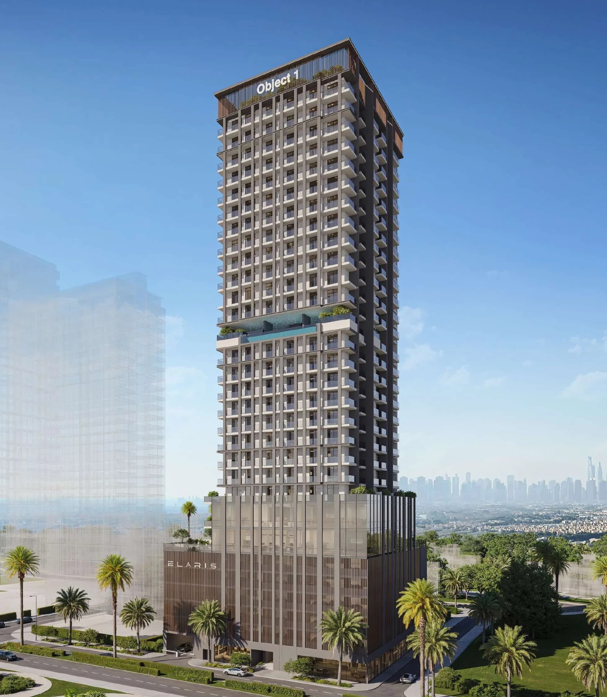ELAR1S Rise off-plan development by Object 1 in Jumeirah Village Circle, photo 2 of 4