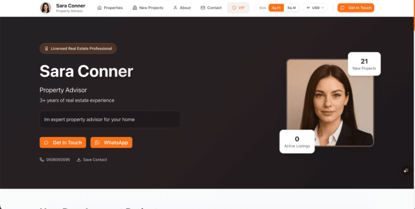 Why Every Dubai Real Estate Agent Needs a Free Personal Website in 2026 (And How to Get One in 60 Seconds)