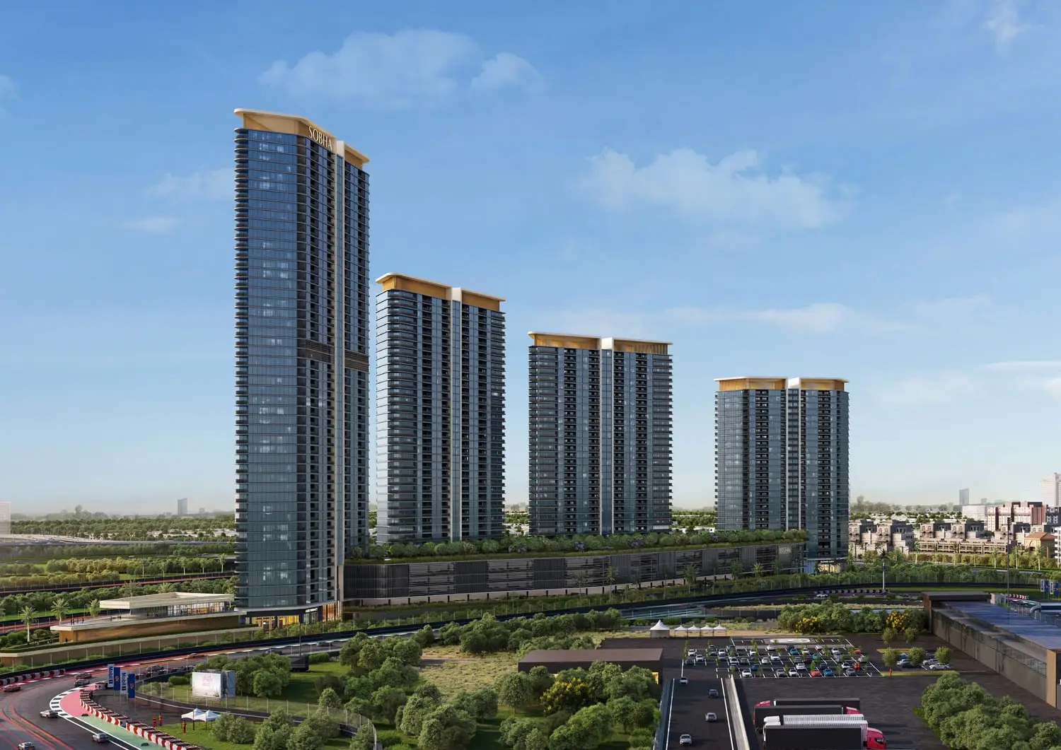 Sobha Solis off-plan development by Sobha Realty in Dubai Motor City, Dubai, photo 1 of 10