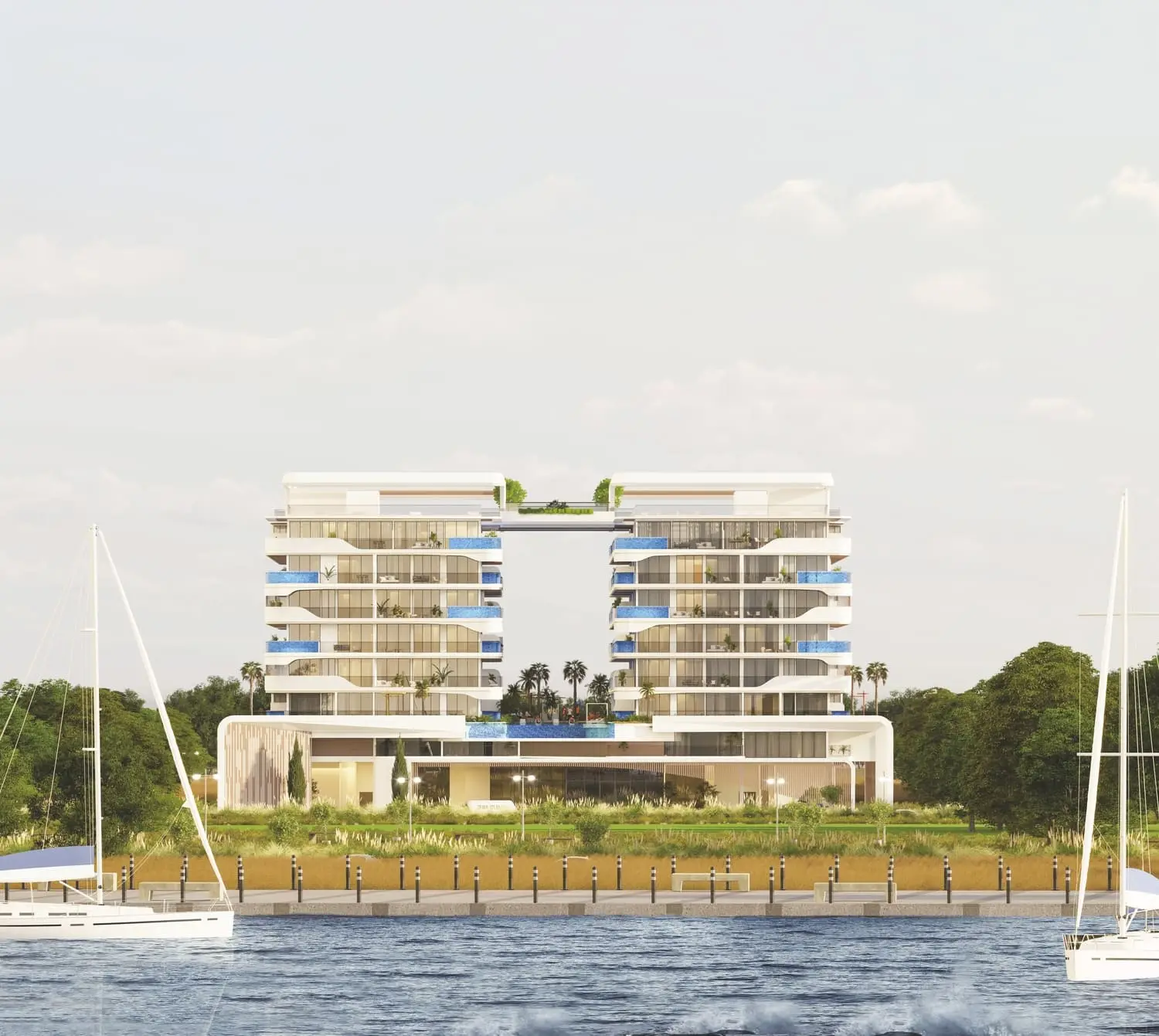 اوشن پرل ۱ و ۲ (Ocean Pearl 1 and 2) off-plan project by Samana Developers in Dubai Islands