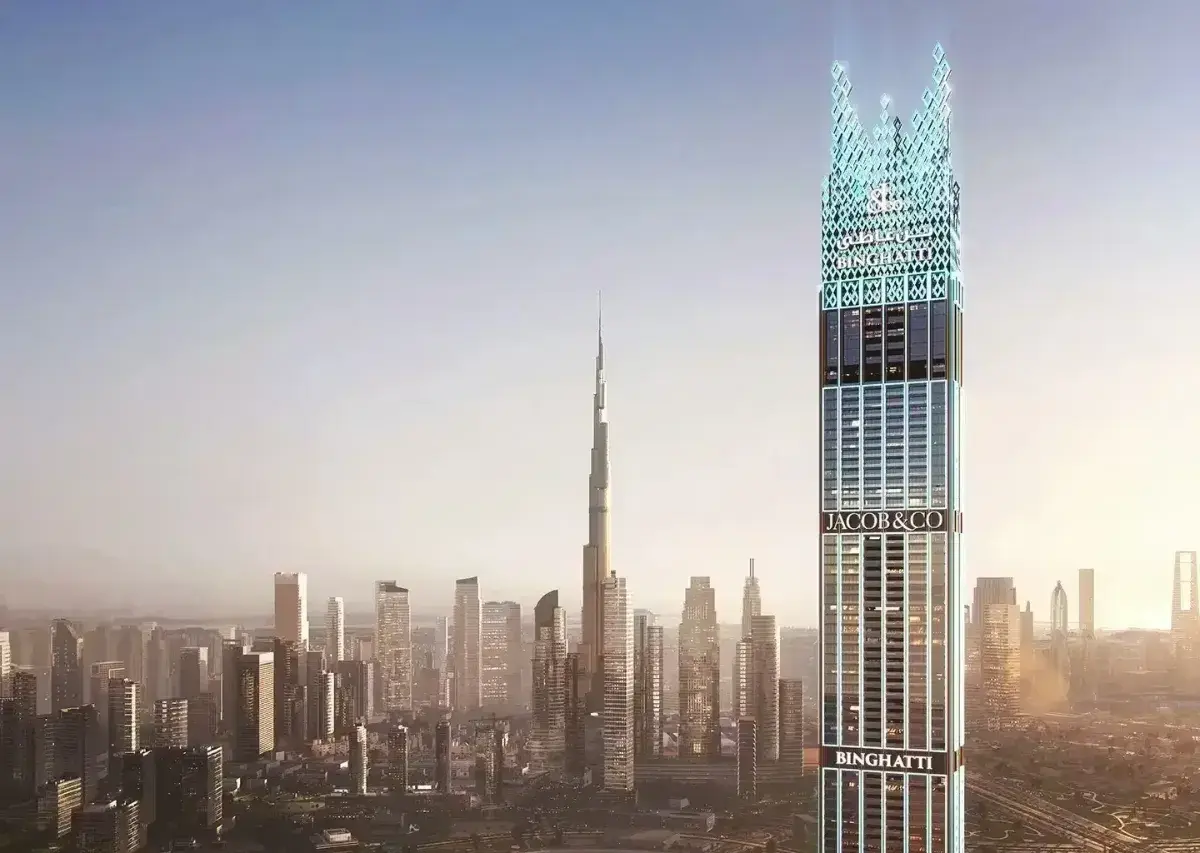 برج بن‌غاطی جیکوب اند کو (Burj Binghatti Jacob & Co Residences) off-plan project by شرکت بین غاطی in Business Bay