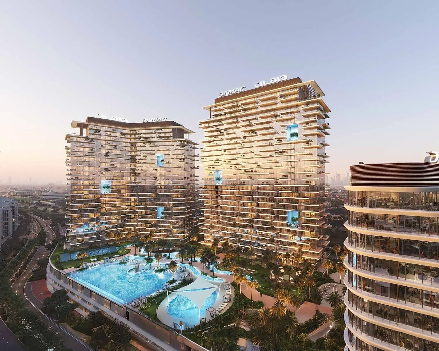 داماک دیستریکت (Damac District) off-plan project by DAMAC Properties in Damac Hills, Al Hebiah 3, Dubai
