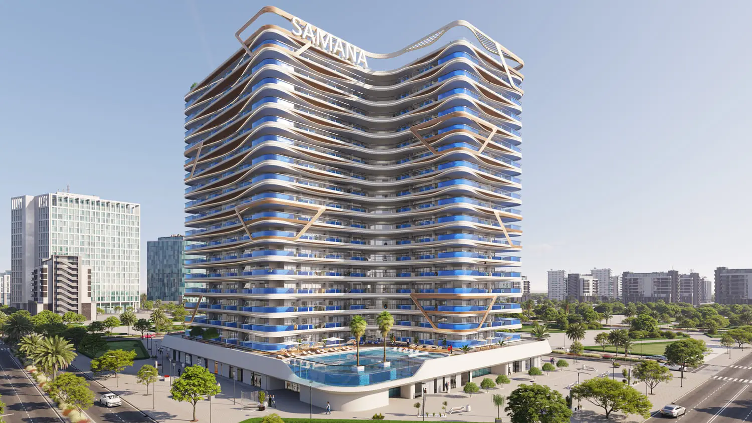 Samana Skyros off-plan project by Samana Developers in Arjan