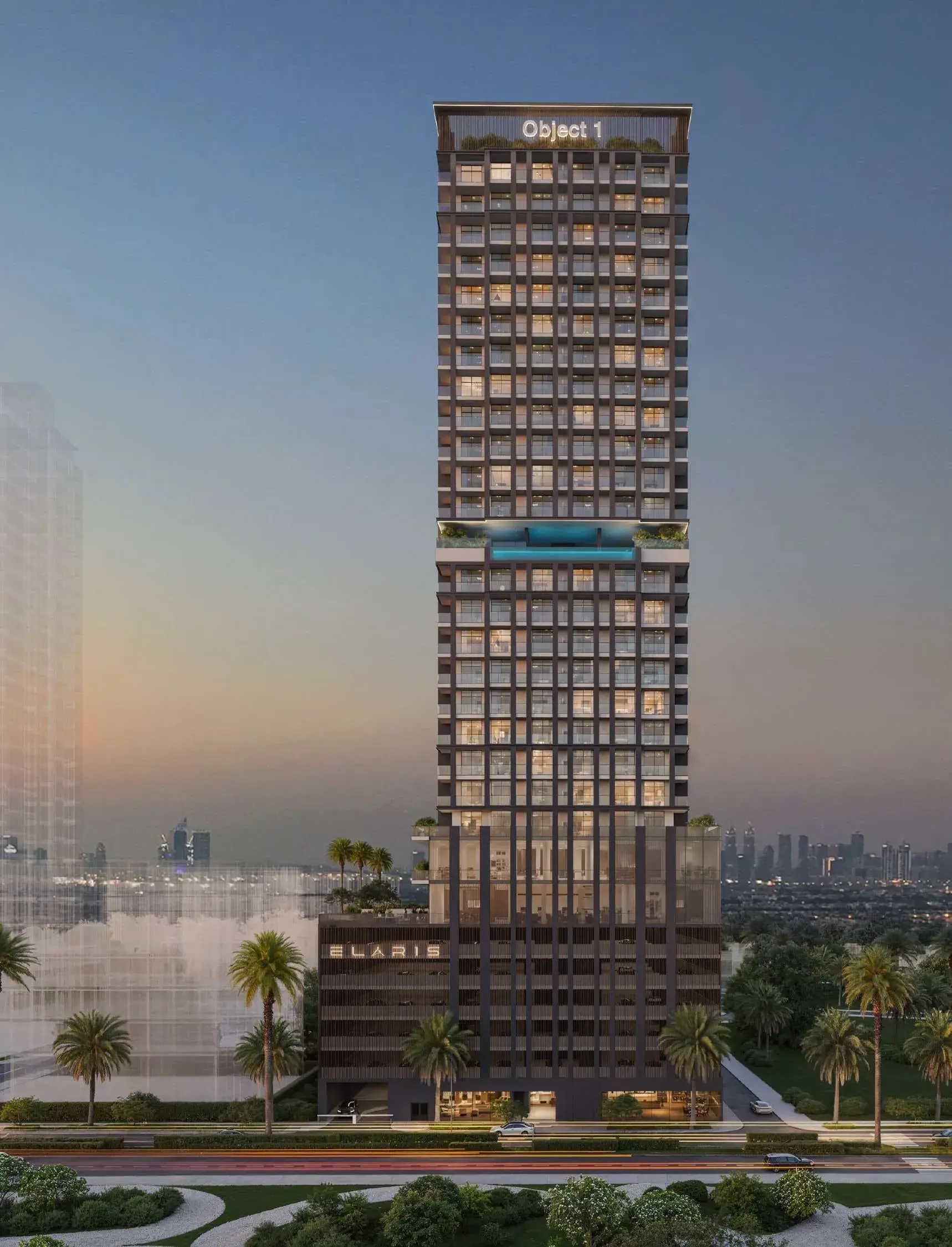 الاریس رایز (ELAR1S Rise) off-plan project by Object 1 in Jumeirah Village Circle